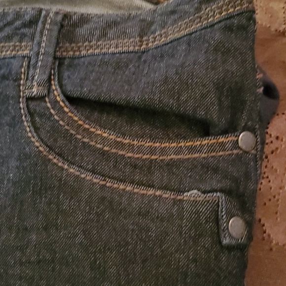 Avenue Sz 18 dark blue boot cut jeans - Picture 4 of 14